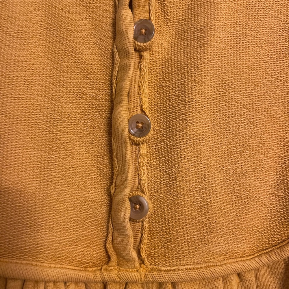Free People Gold Tag About A Girl Pullover: Size Medium - Picture 4 of 9